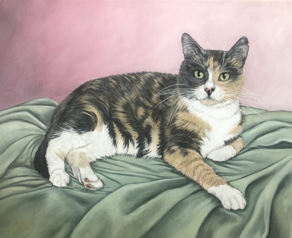 Custom Cat Painting